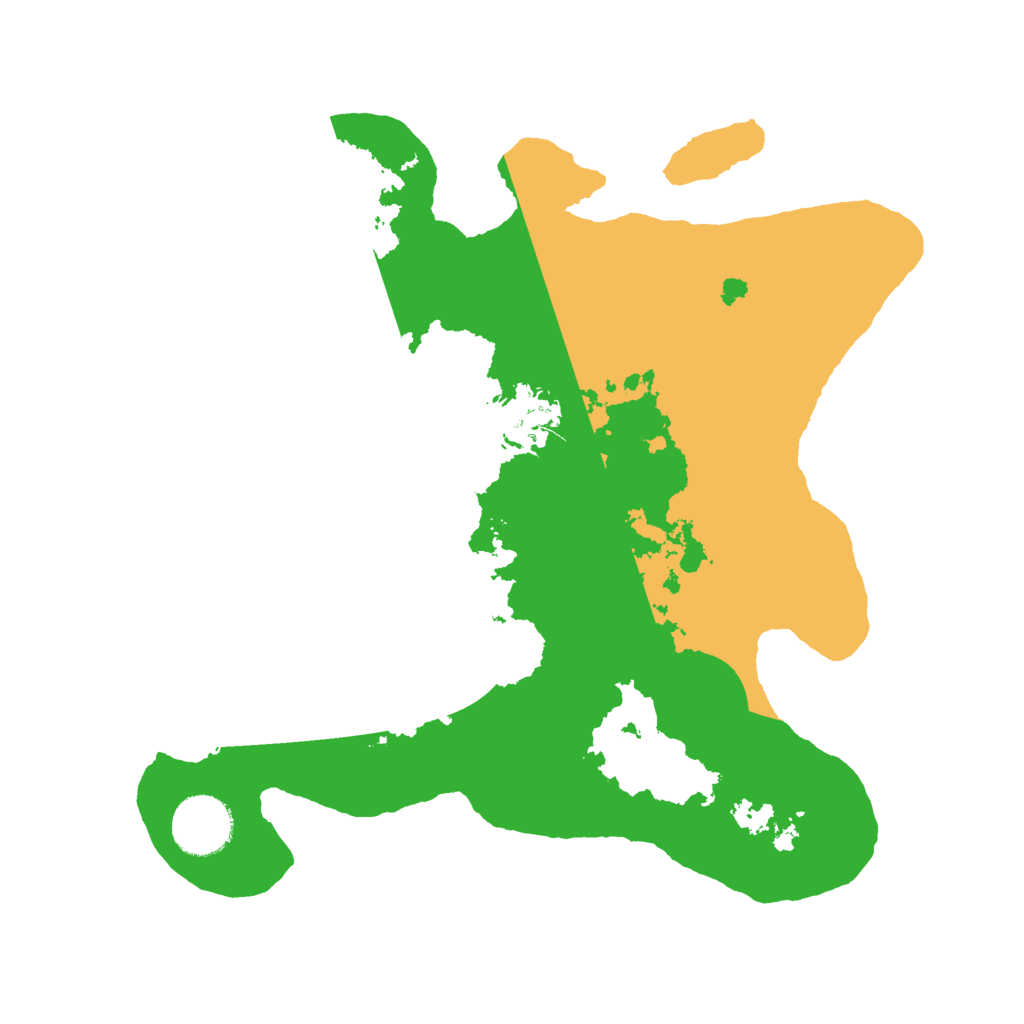 Biome Rust Map: Barren, Size: 3000, Seed: 654353