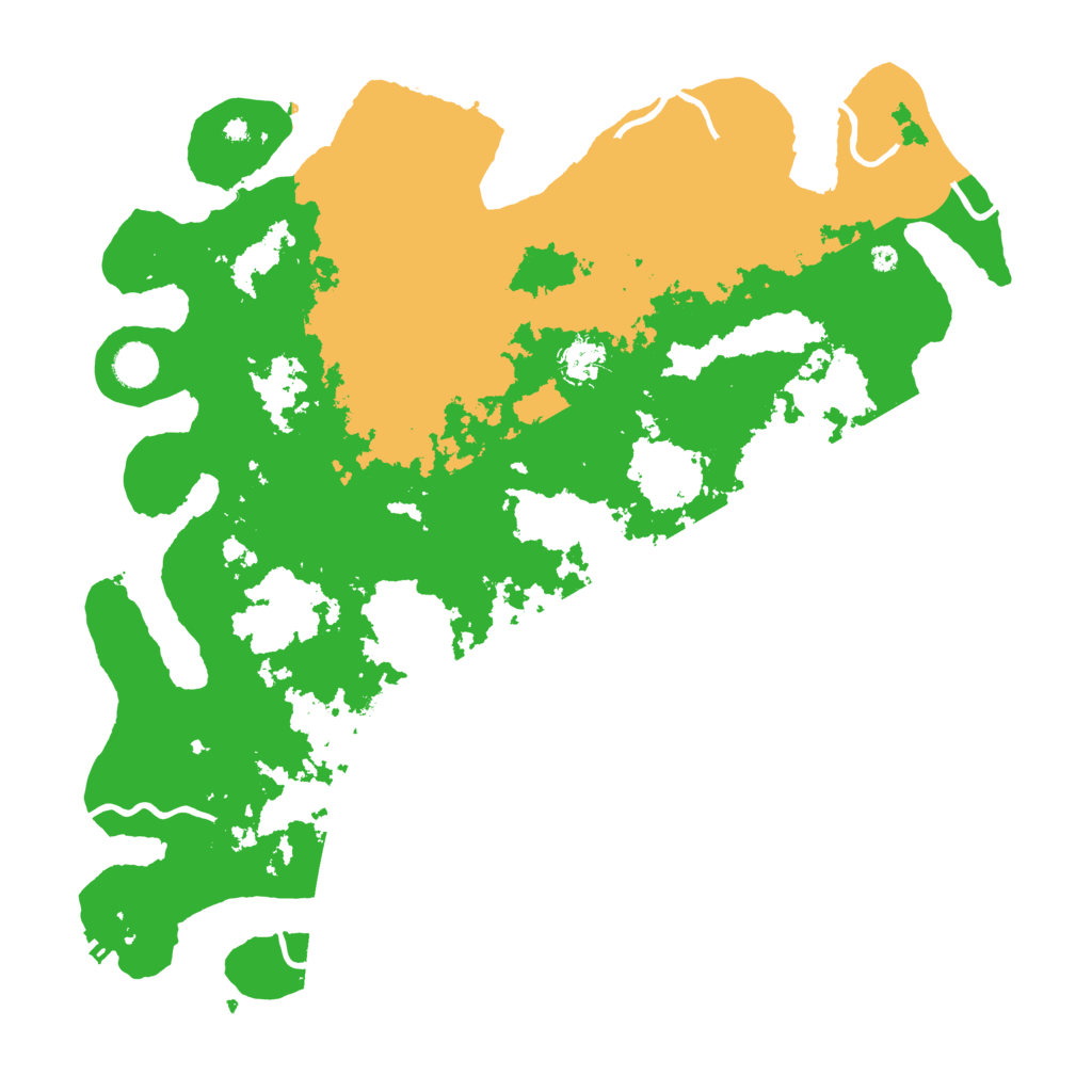 Biome Rust Map: Procedural Map, Size: 4250, Seed: 1140743328