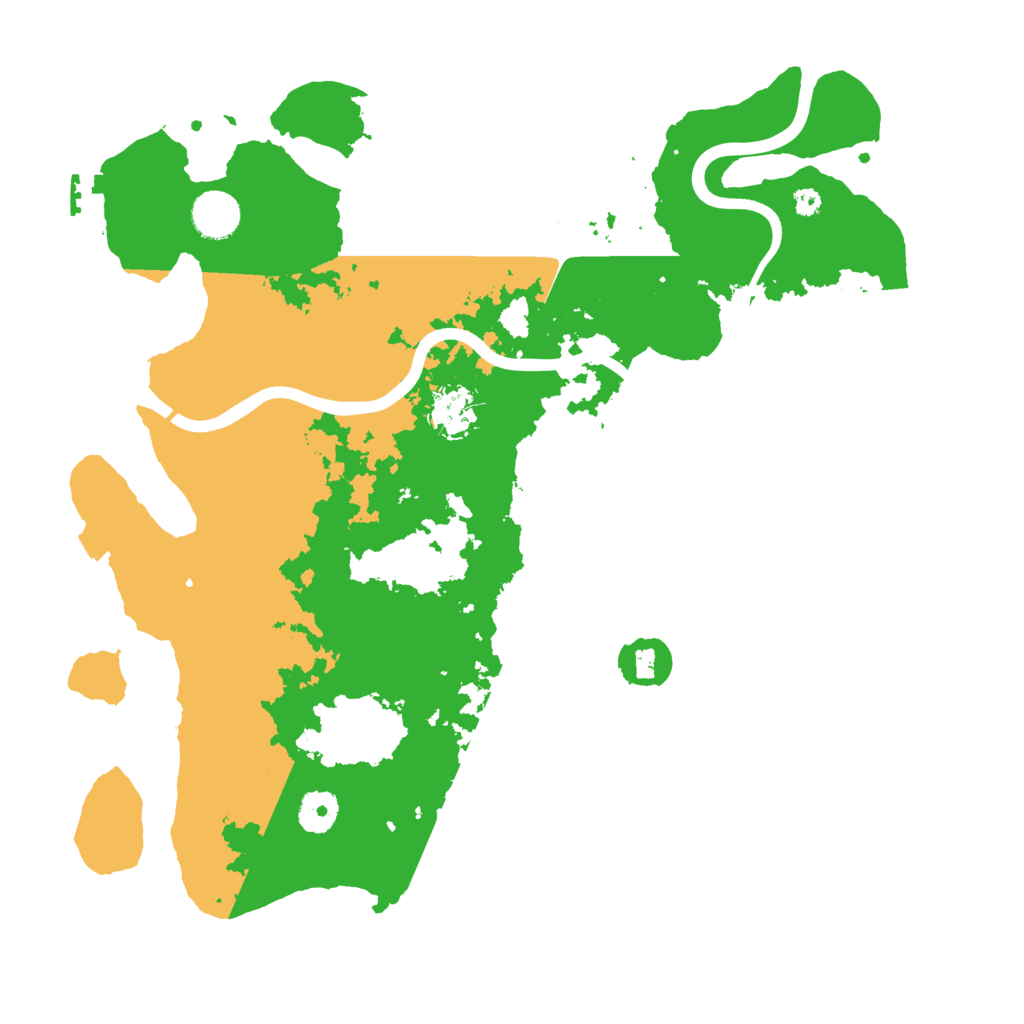Biome Rust Map: Procedural Map, Size: 3750, Seed: 1328165948
