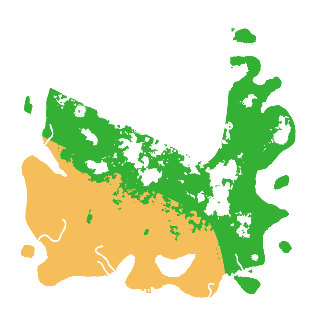 Biome Rust Map: Procedural Map, Size: 4100, Seed: 891736