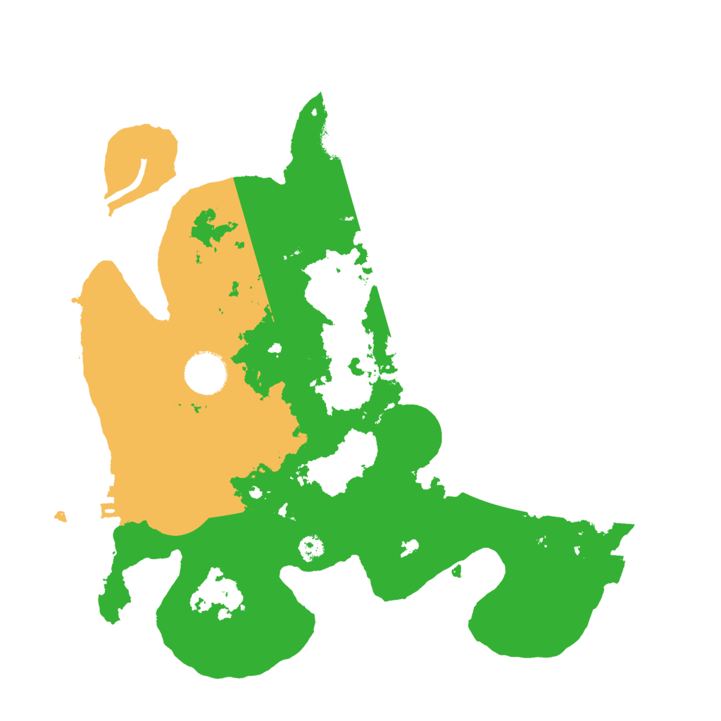 Biome Rust Map: Procedural Map, Size: 3000, Seed: 429941358