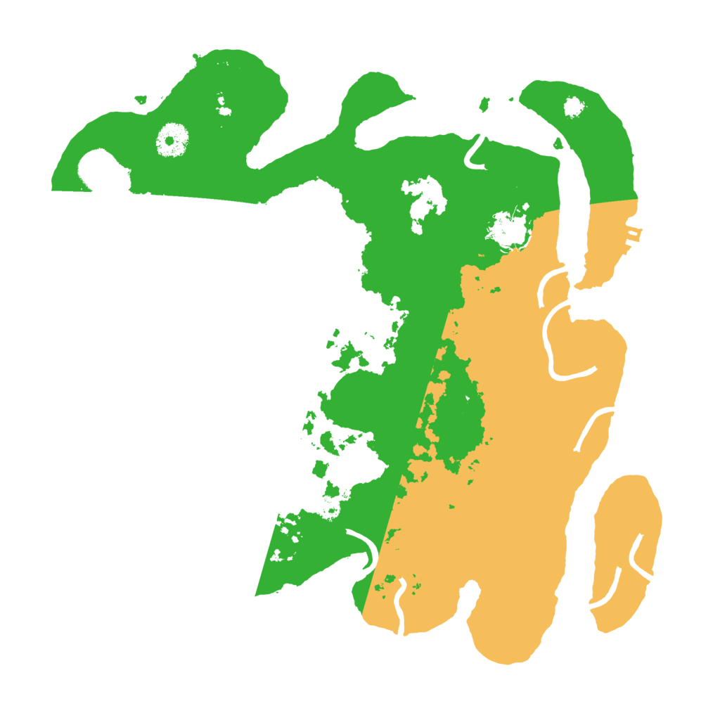Biome Rust Map: Procedural Map, Size: 3250, Seed: 1302239674