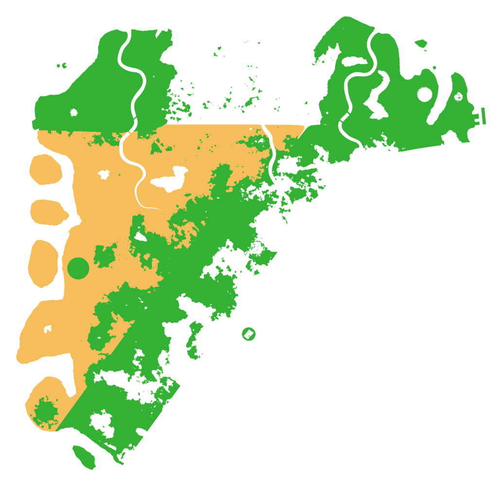 Biome Rust Map: Procedural Map, Size: 6000, Seed: 1788635033