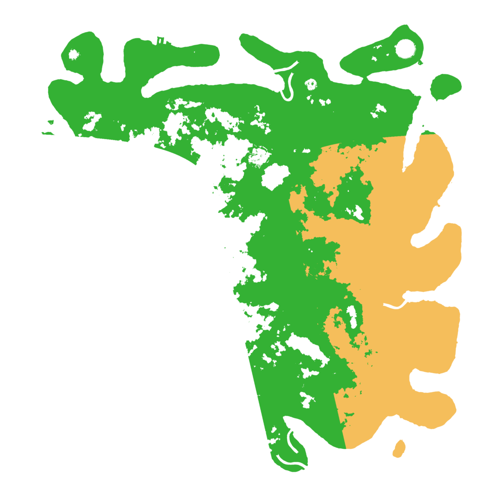 Biome Rust Map: Procedural Map, Size: 4500, Seed: 12324