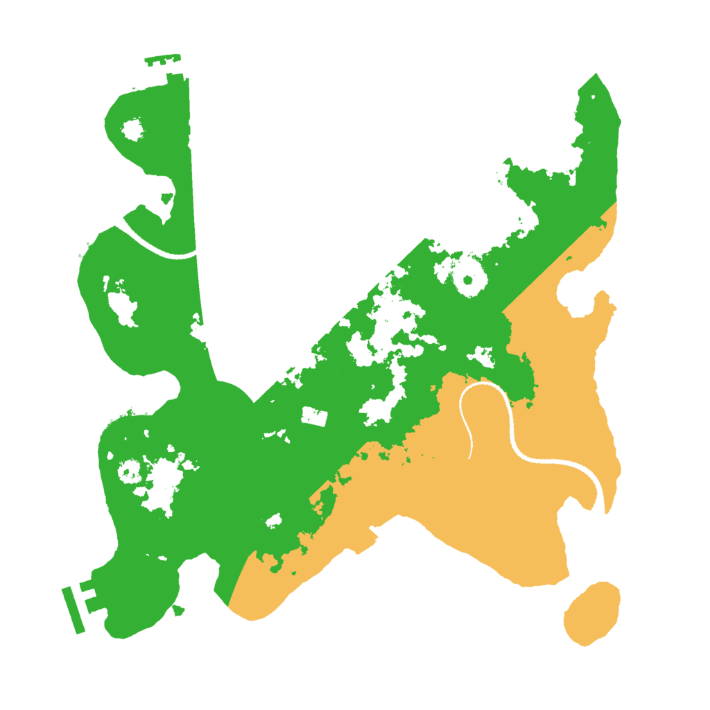Biome Rust Map: Procedural Map, Size: 3000, Seed: 1214922116