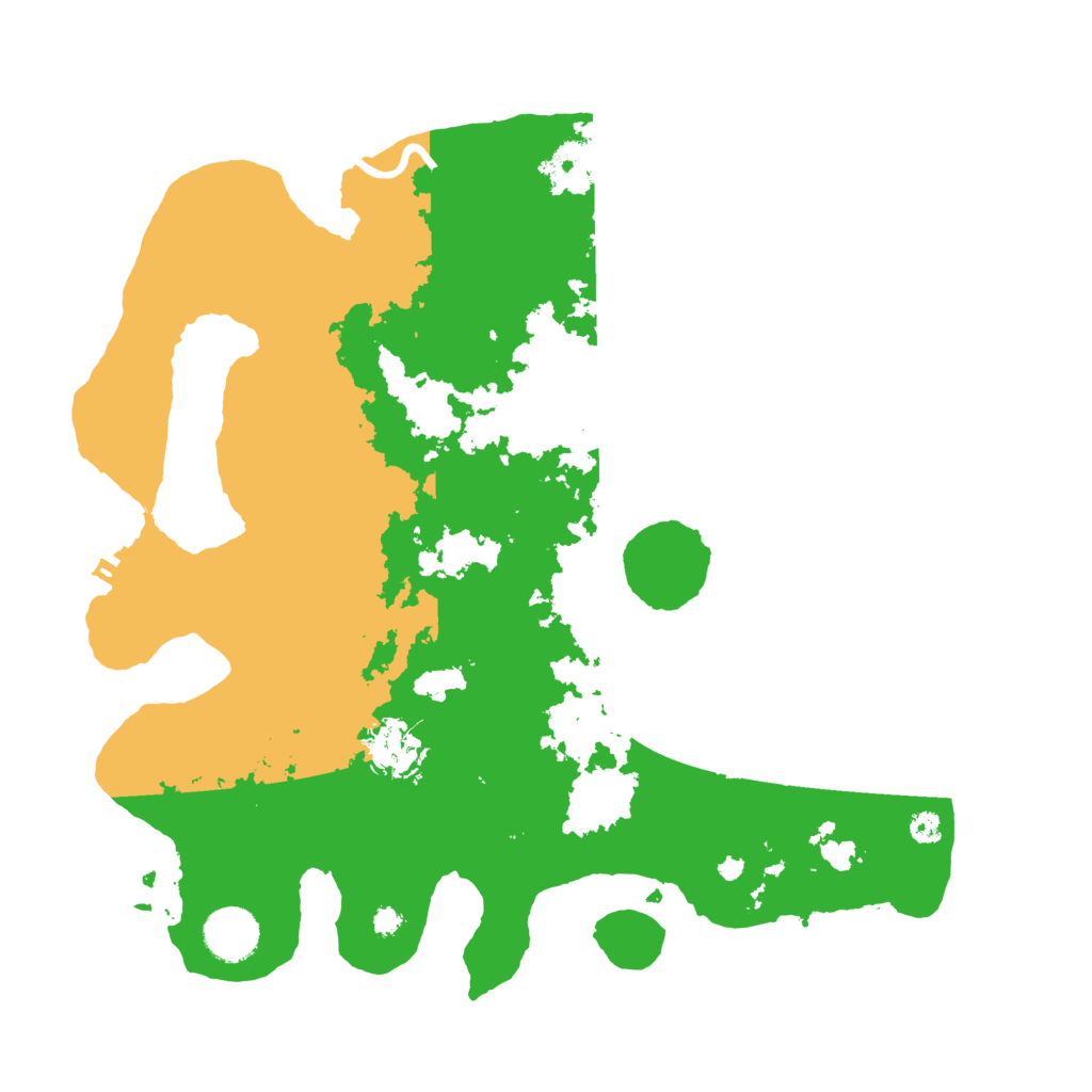 Biome Rust Map: Procedural Map, Size: 3500, Seed: 172862551