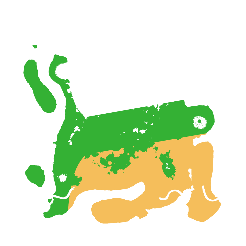 Biome Rust Map: Procedural Map, Size: 2800, Seed: 68090