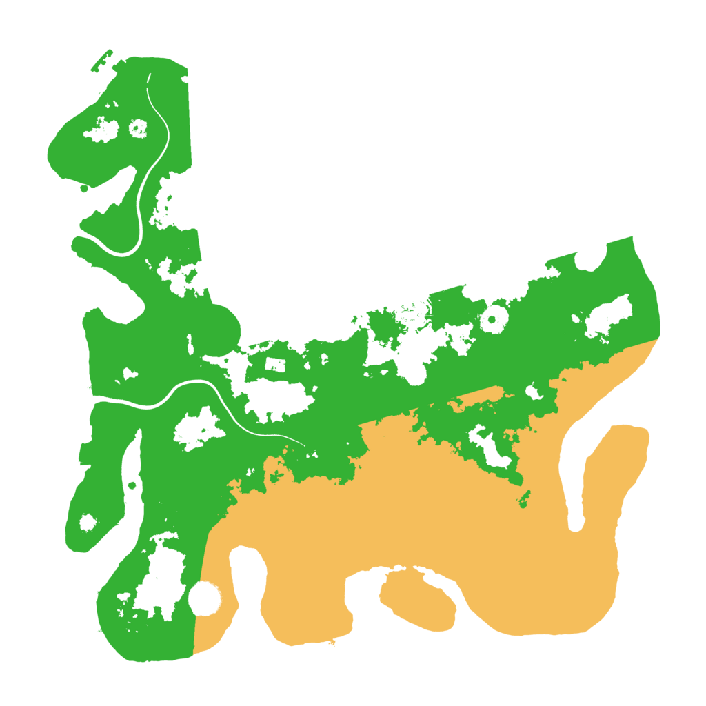 Biome Rust Map: Procedural Map, Size: 3750, Seed: 975263