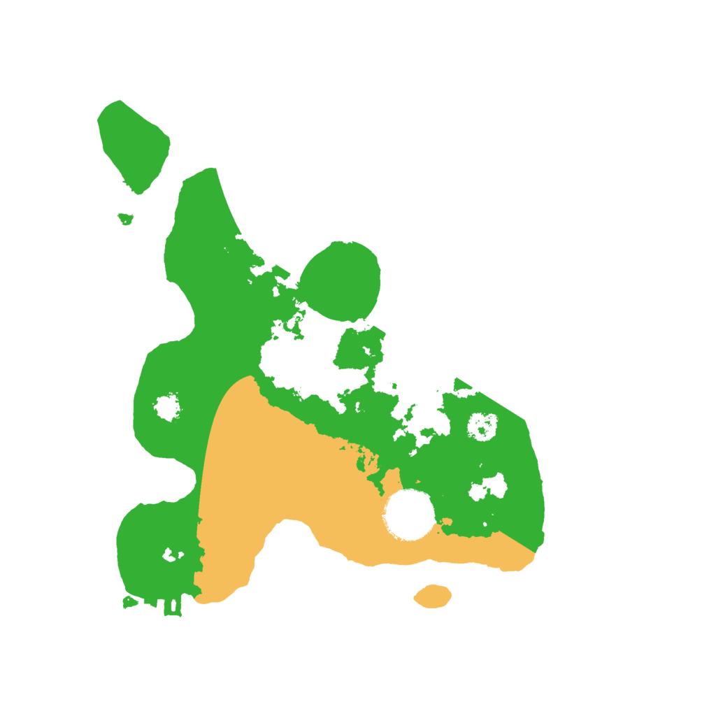 Biome Rust Map: Procedural Map, Size: 2500, Seed: 814221008