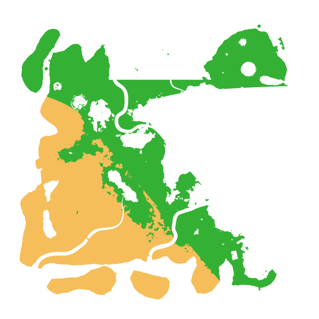 Biome Rust Map: Procedural Map, Size: 3850, Seed: 1619242029