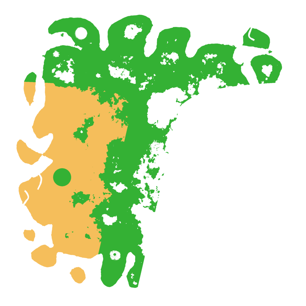 Biome Rust Map: Procedural Map, Size: 4500, Seed: 58465109