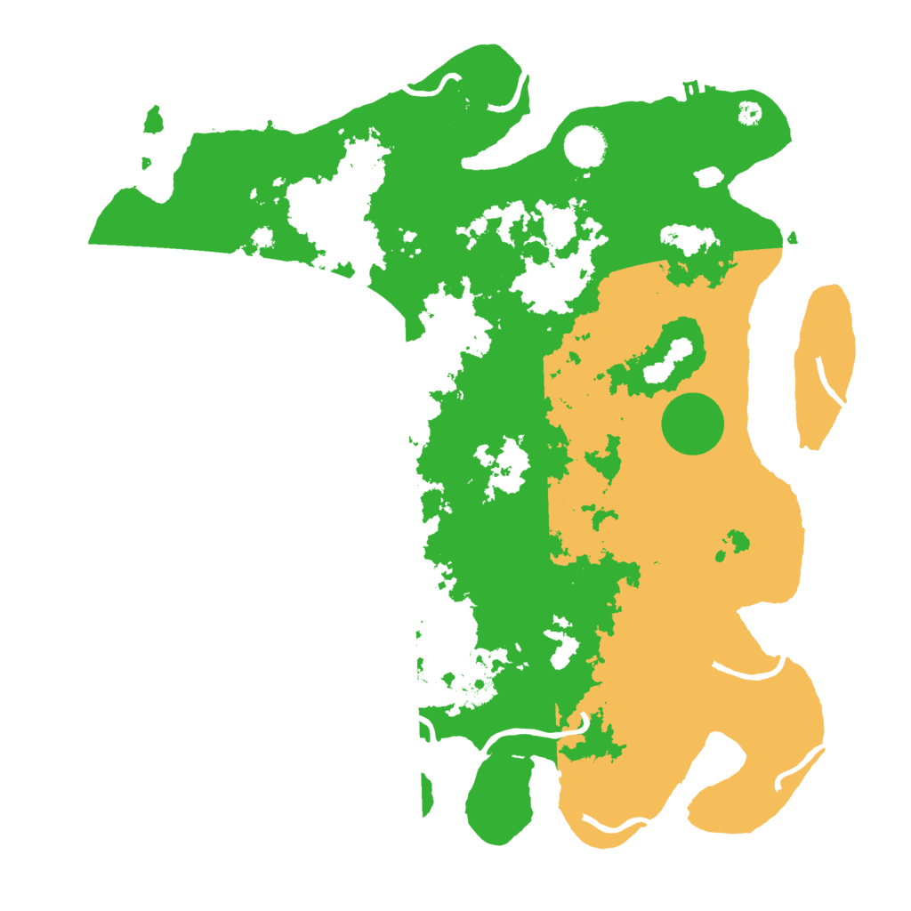 Biome Rust Map: Procedural Map, Size: 3850, Seed: 1106611315