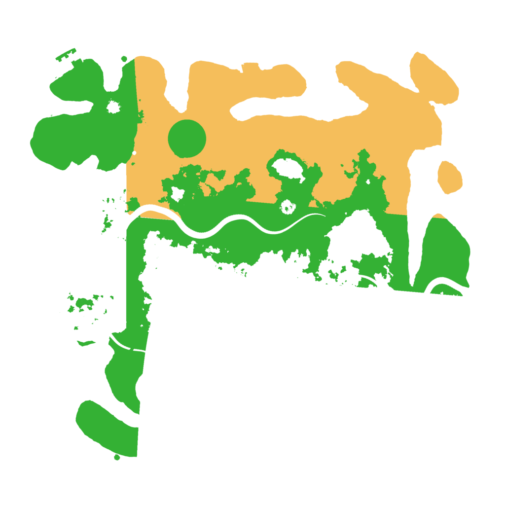 Biome Rust Map: Procedural Map, Size: 3500, Seed: 1915455876