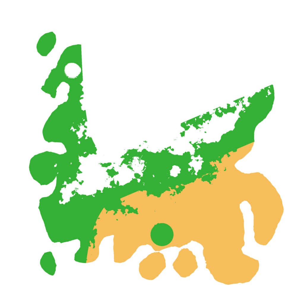 Biome Rust Map: Barren, Size: 3500, Seed: 973770807