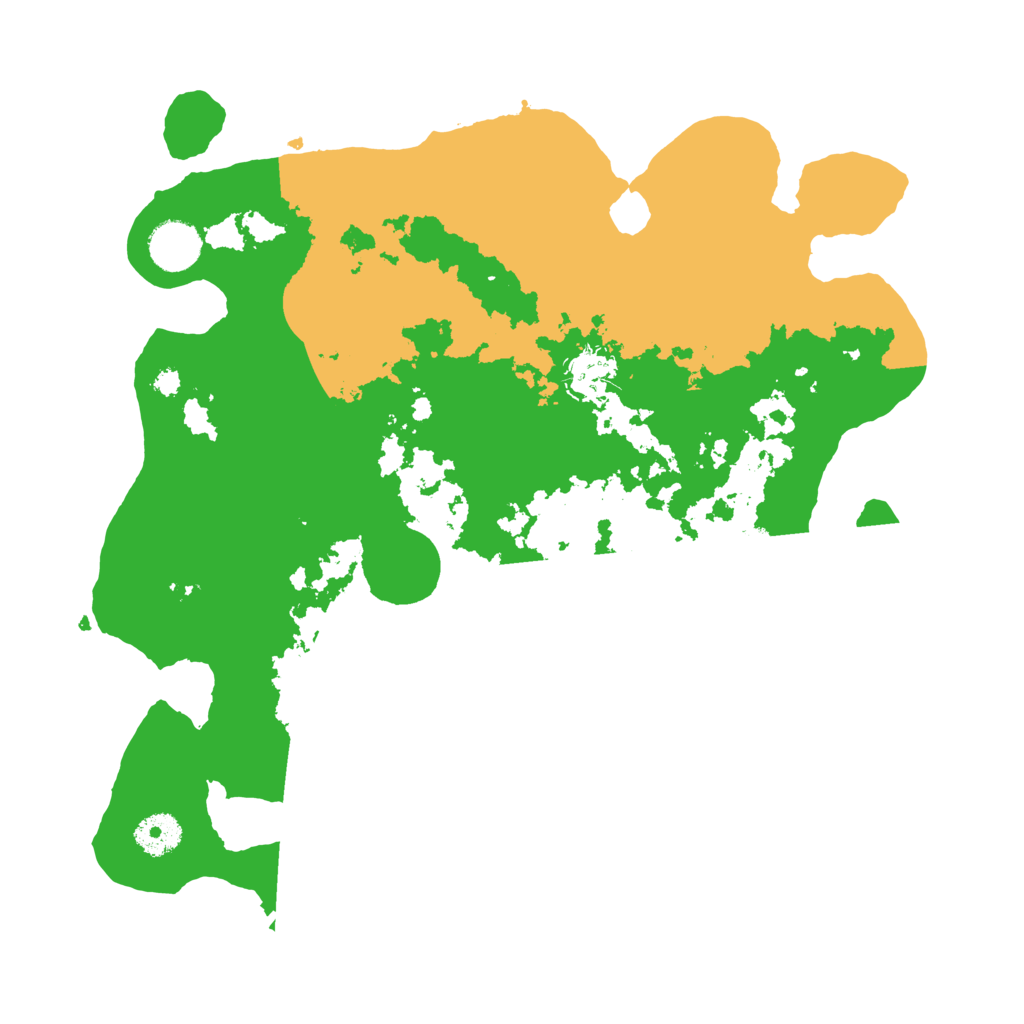 Biome Rust Map: Procedural Map, Size: 3550, Seed: 779988385