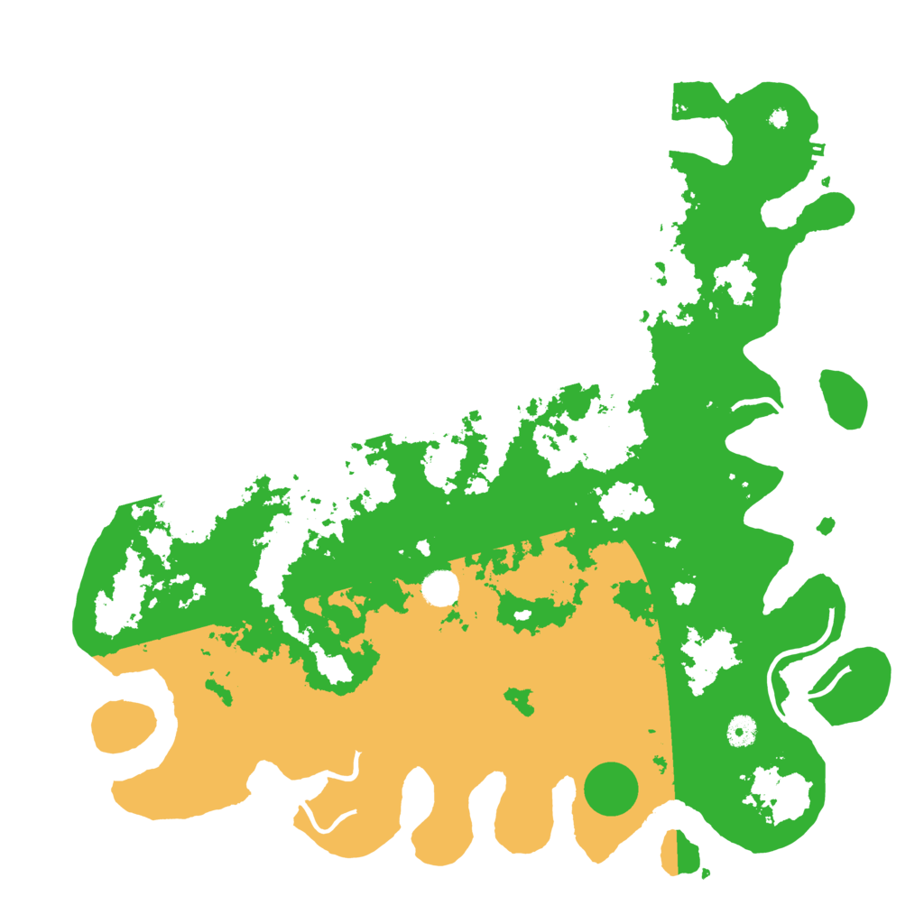 Biome Rust Map: Procedural Map, Size: 4500, Seed: 676492072