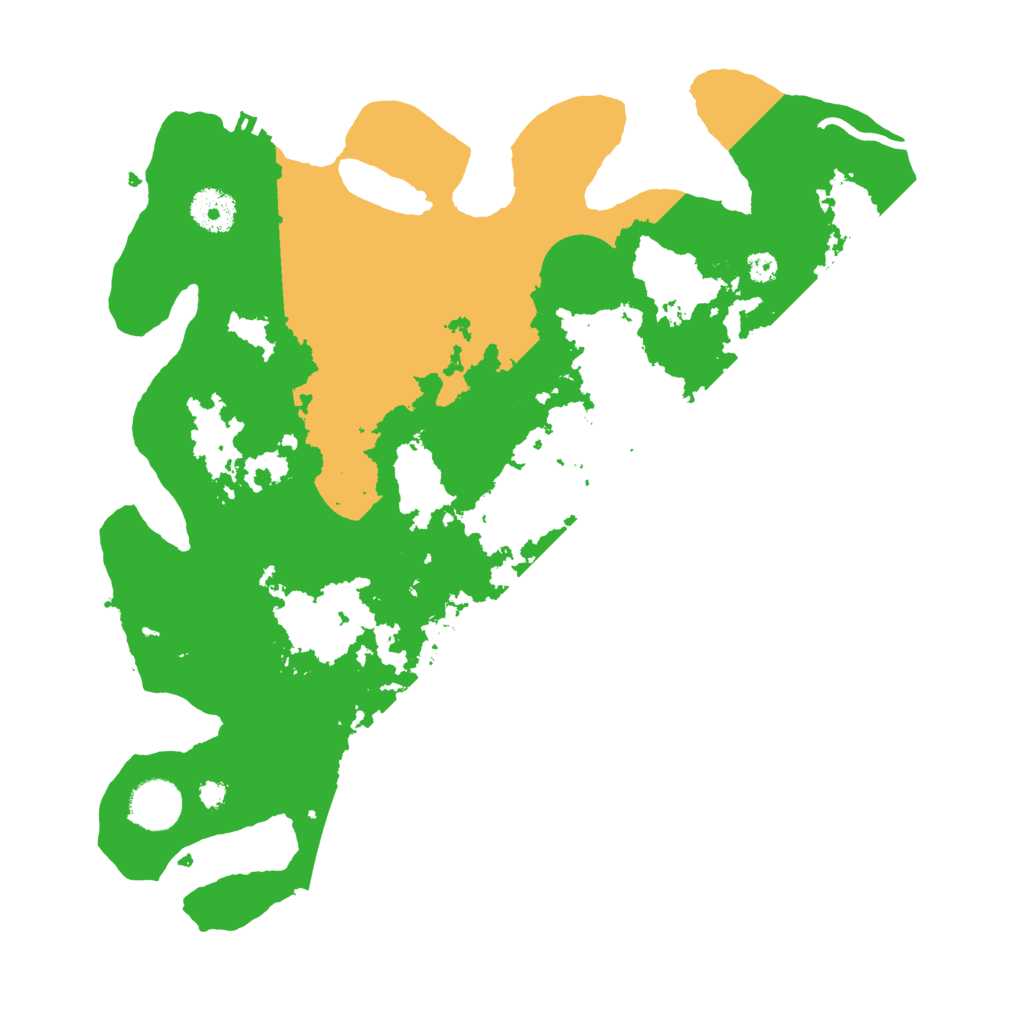 Biome Rust Map: Procedural Map, Size: 3500, Seed: 680692168