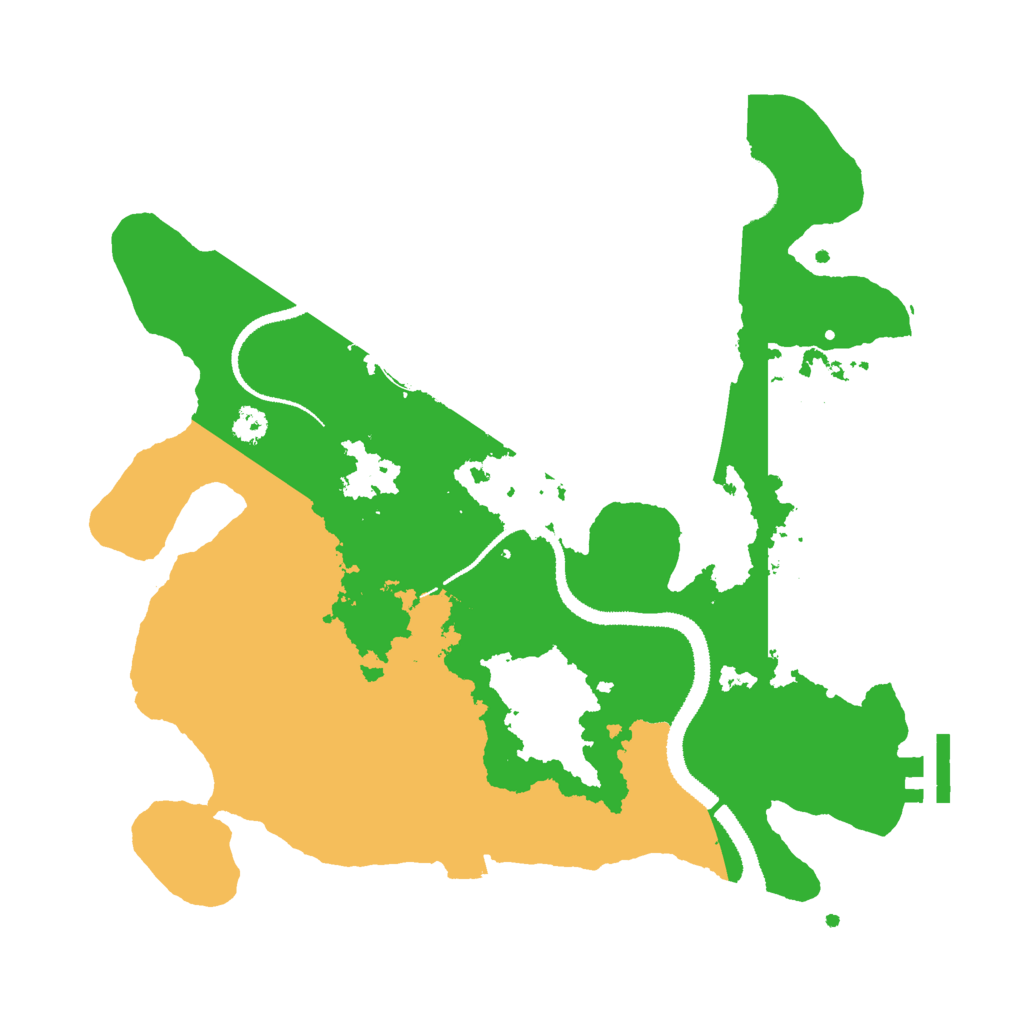 Biome Rust Map: Procedural Map, Size: 3000, Seed: 1947609629