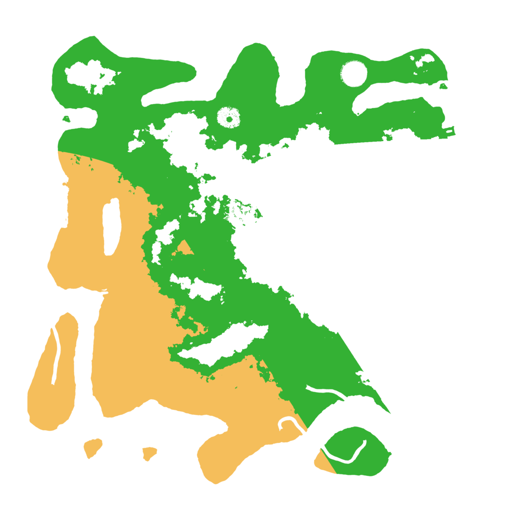 Biome Rust Map: Procedural Map, Size: 3500, Seed: 1246164248