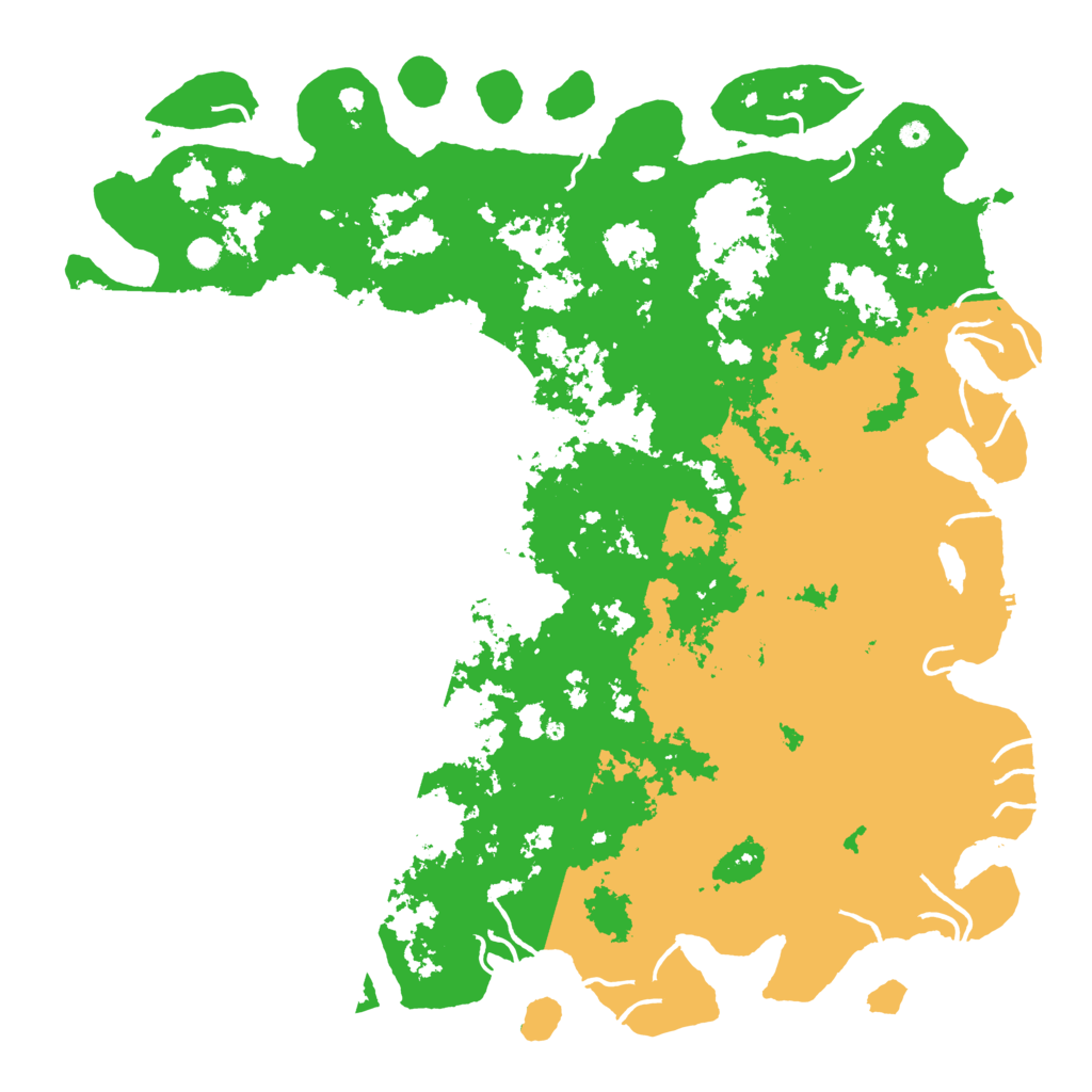 Biome Rust Map: Procedural Map, Size: 6000, Seed: 546732