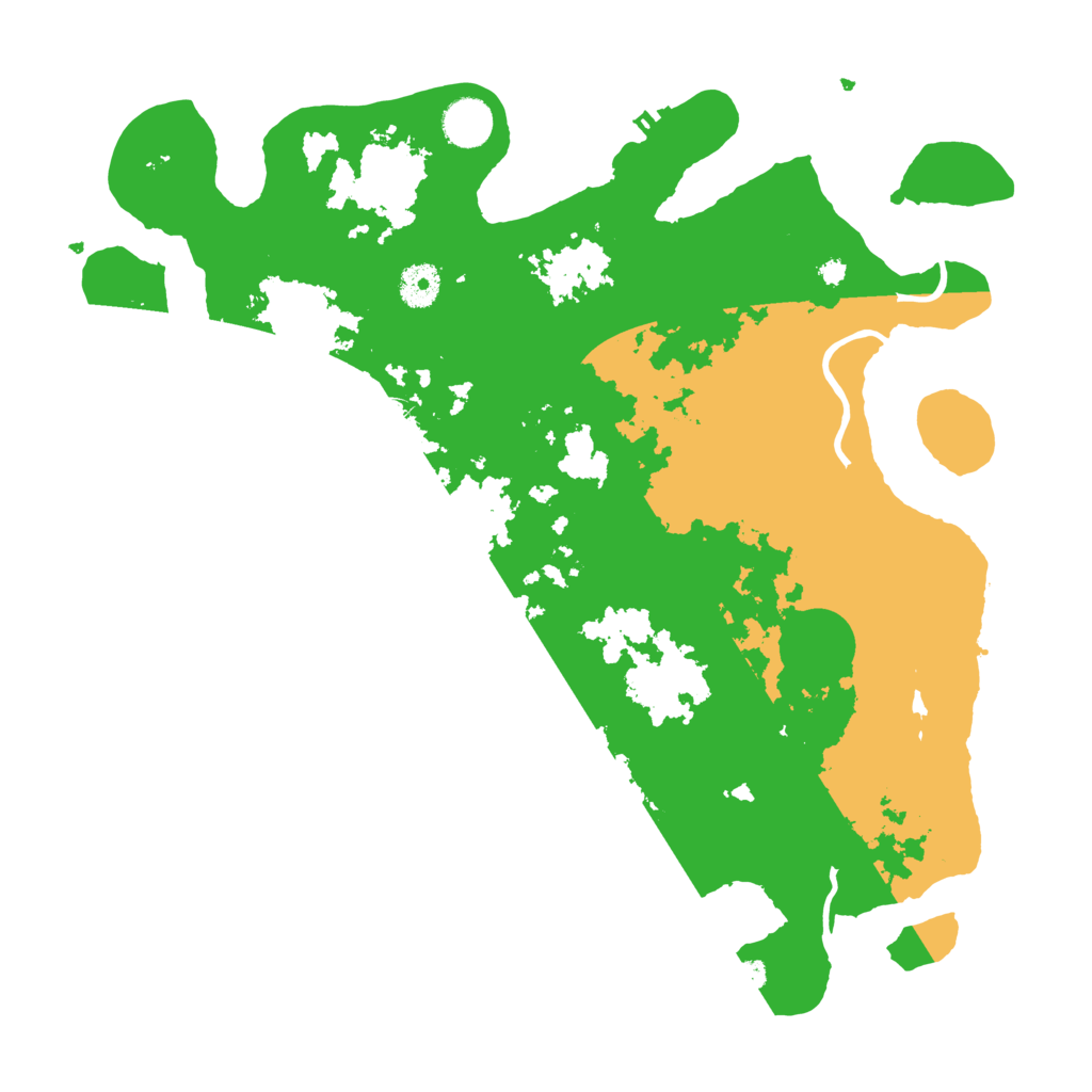 Biome Rust Map: Procedural Map, Size: 3850, Seed: 438906412