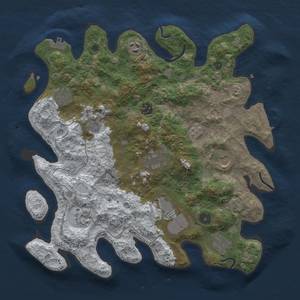 Thumbnail Rust Map: Procedural Map, Size: 3750, Seed: 312626706, 19 Monuments