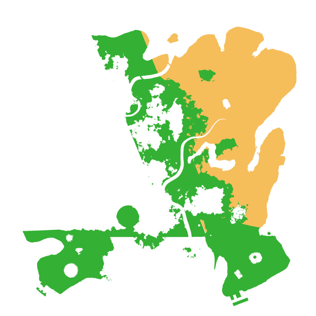 Biome Rust Map: Procedural Map, Size: 4000, Seed: 270888