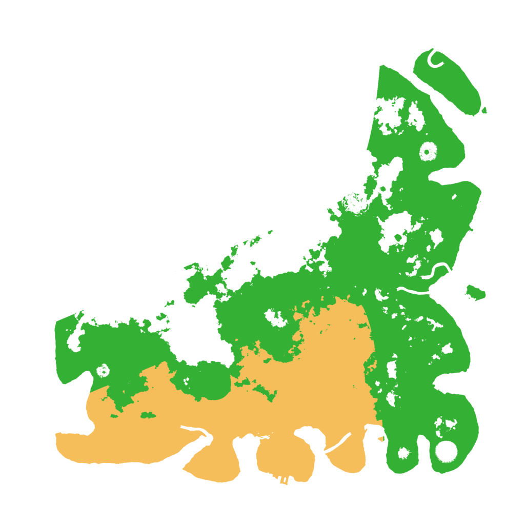 Biome Rust Map: Procedural Map, Size: 4250, Seed: 1310177493