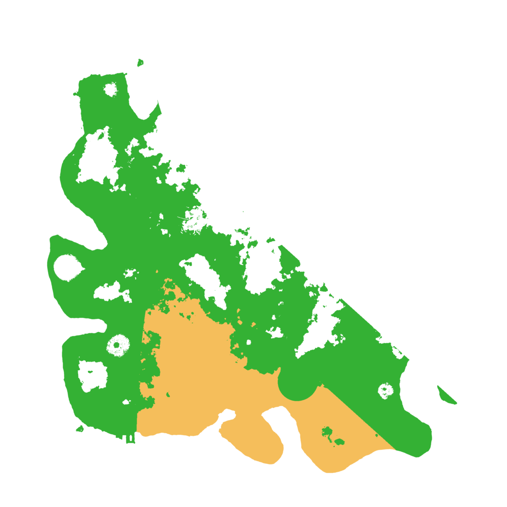 Biome Rust Map: Procedural Map, Size: 3500, Seed: 2002042917