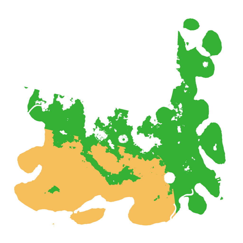 Biome Rust Map: Procedural Map, Size: 4000, Seed: 28216