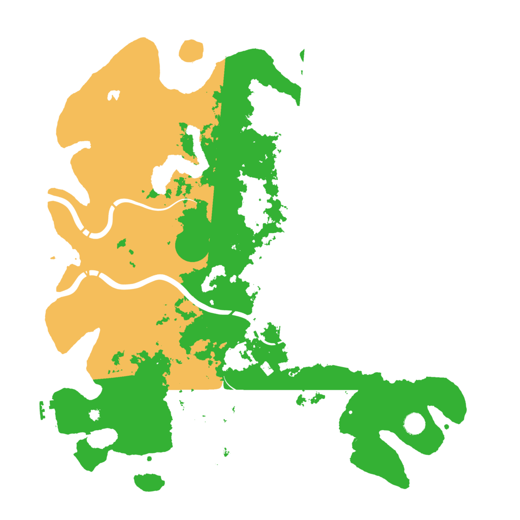 Biome Rust Map: Procedural Map, Size: 4250, Seed: 52246850
