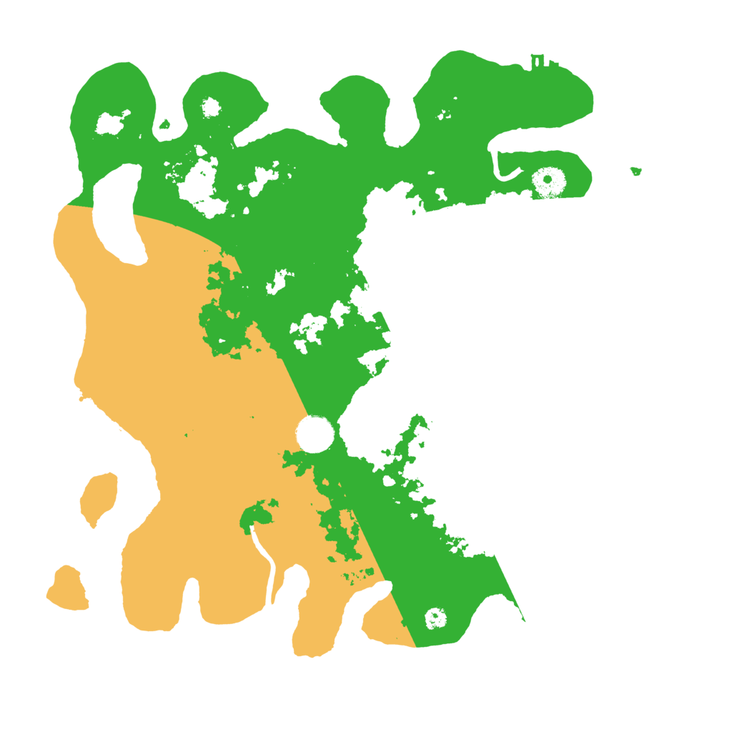 Biome Rust Map: Procedural Map, Size: 3500, Seed: 1900068059