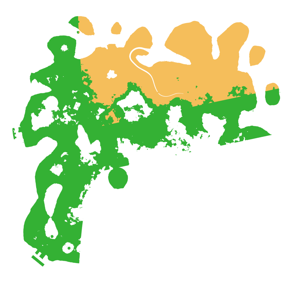 Biome Rust Map: Procedural Map, Size: 4000, Seed: 607498804