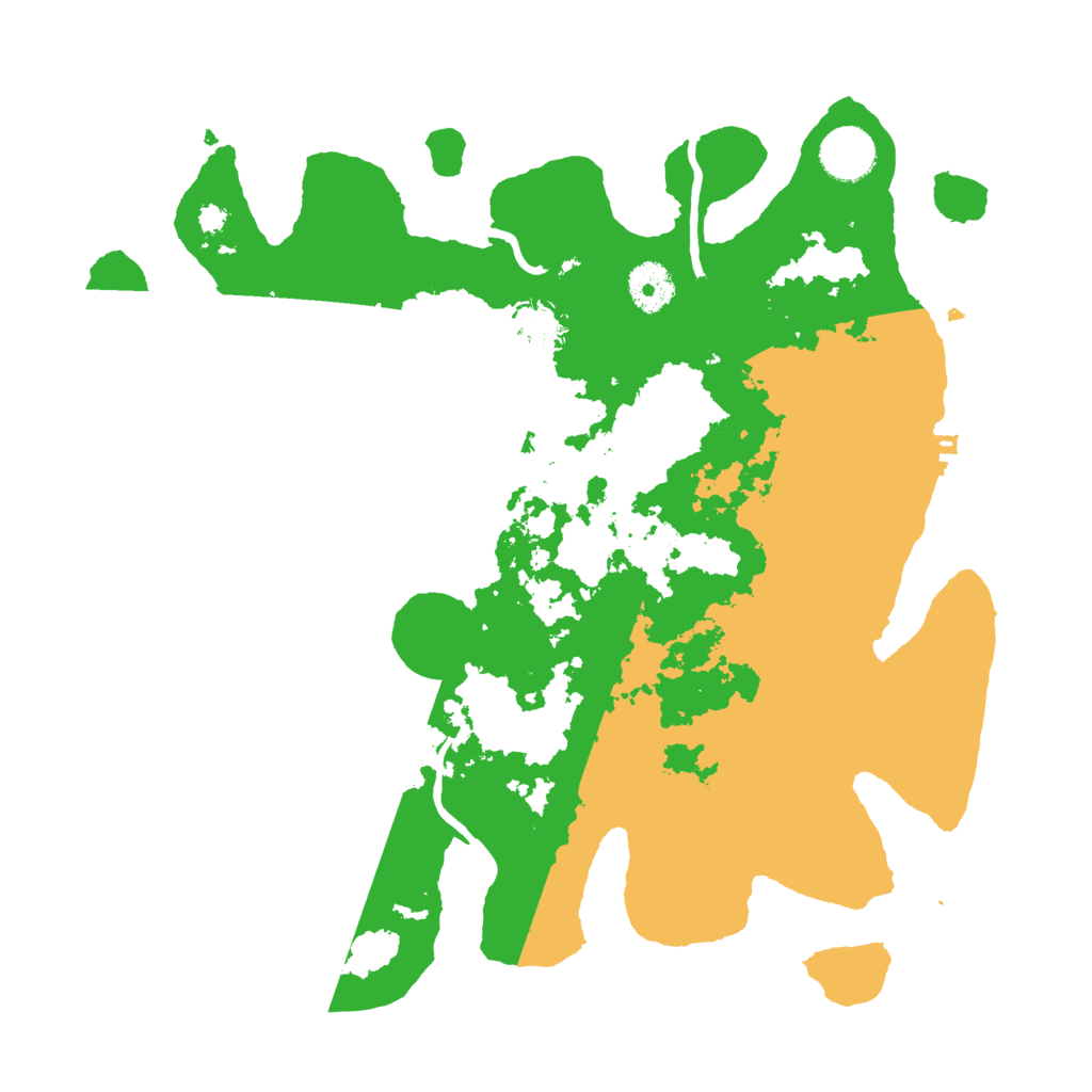 Biome Rust Map: Procedural Map, Size: 3500, Seed: 6789453