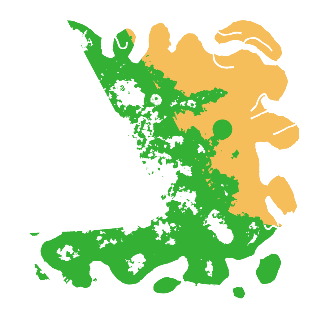 Biome Rust Map: Procedural Map, Size: 4250, Seed: 813639047