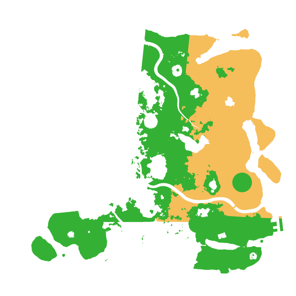 Biome Rust Map: Procedural Map, Size: 4000, Seed: 683130