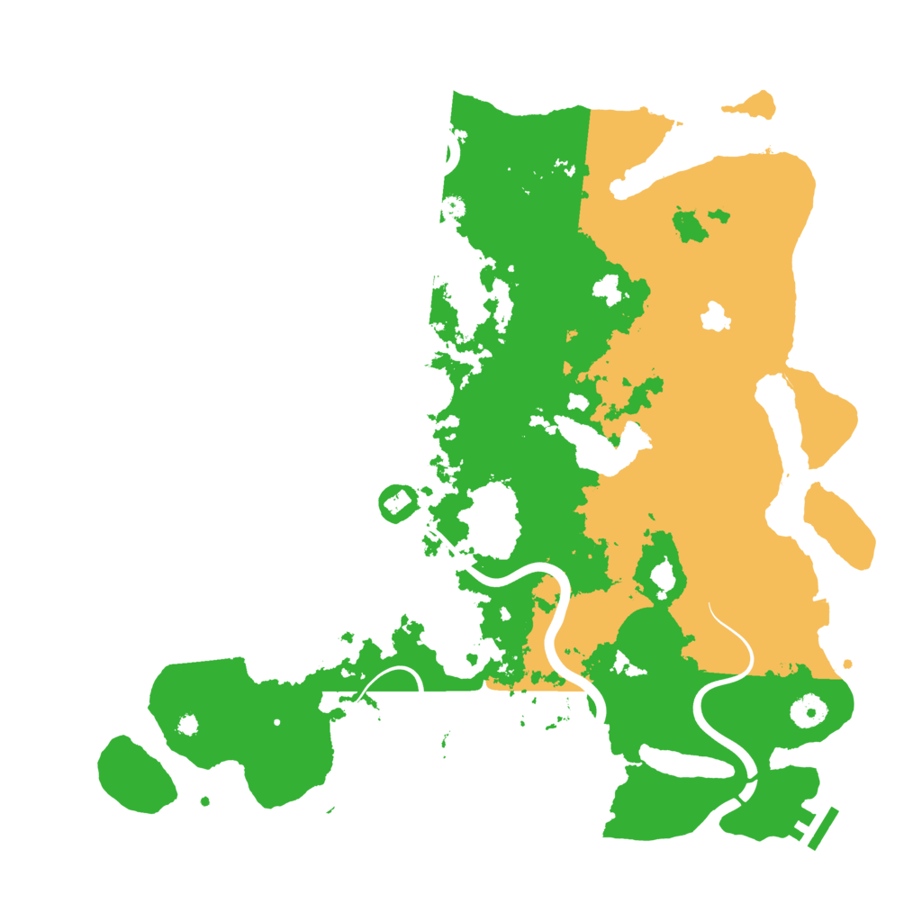 Biome Rust Map: Procedural Map, Size: 4000, Seed: 683130