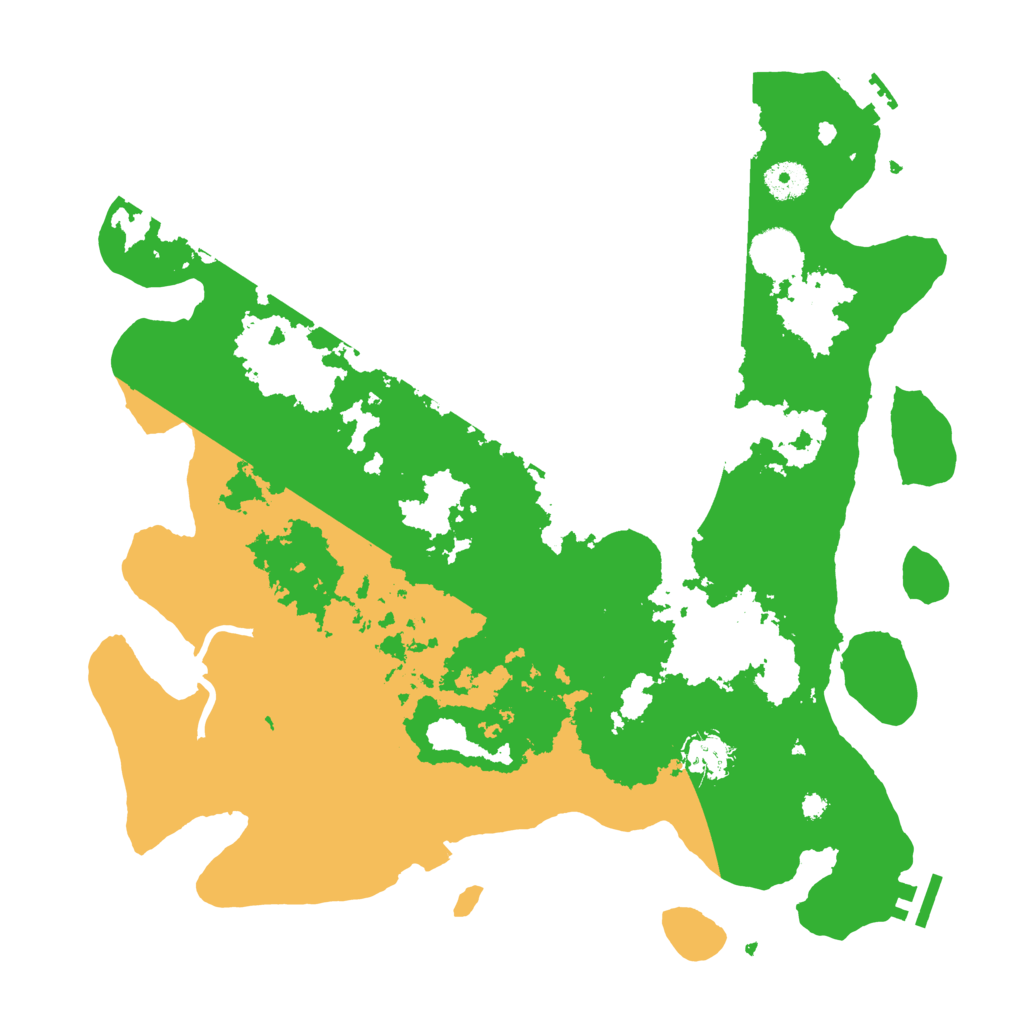 Biome Rust Map: Procedural Map, Size: 3800, Seed: 6823457