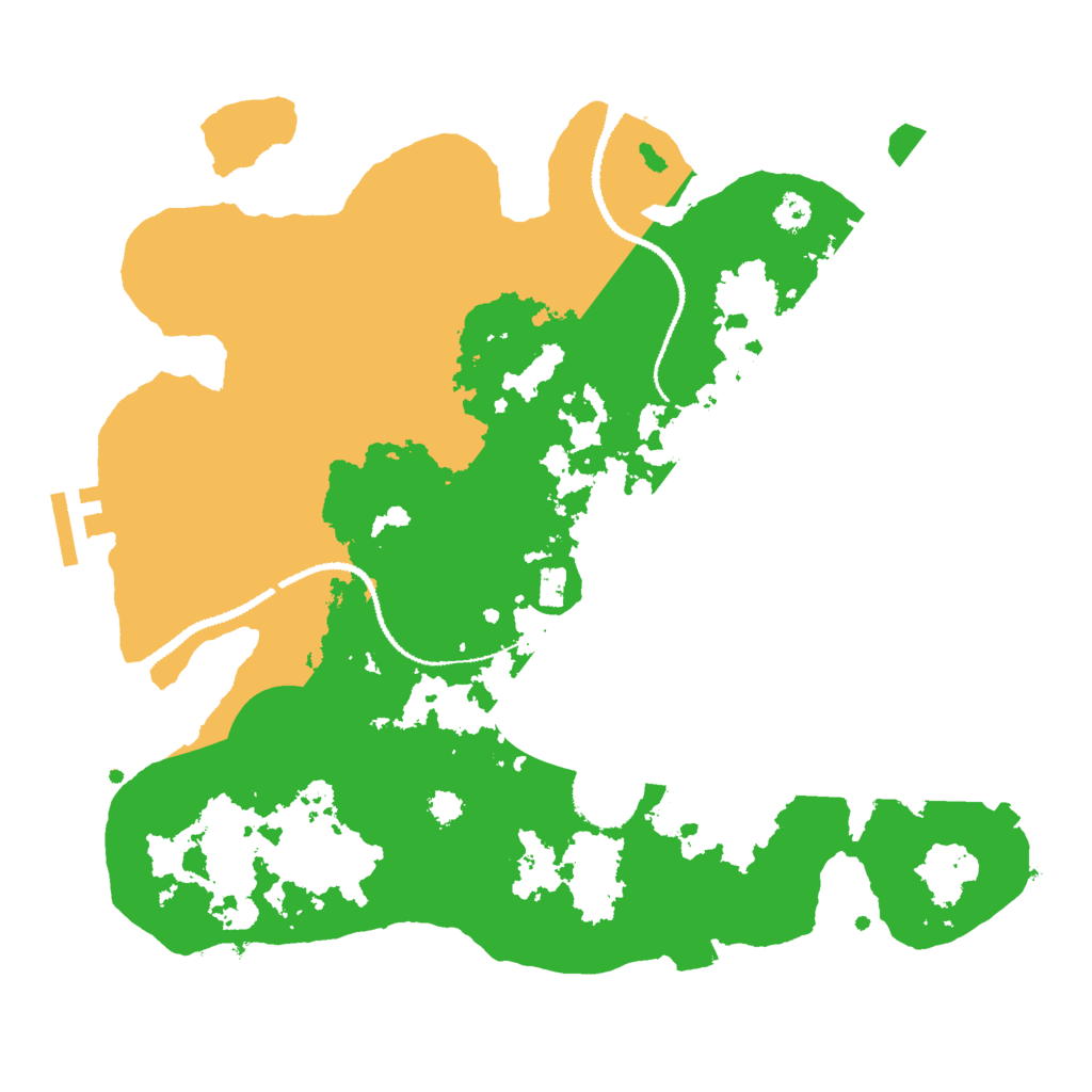 Biome Rust Map: Procedural Map, Size: 3000, Seed: 593717415