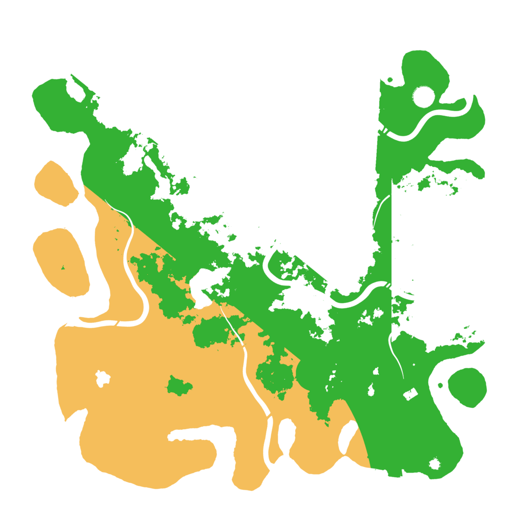 Biome Rust Map: Procedural Map, Size: 4250, Seed: 507074352