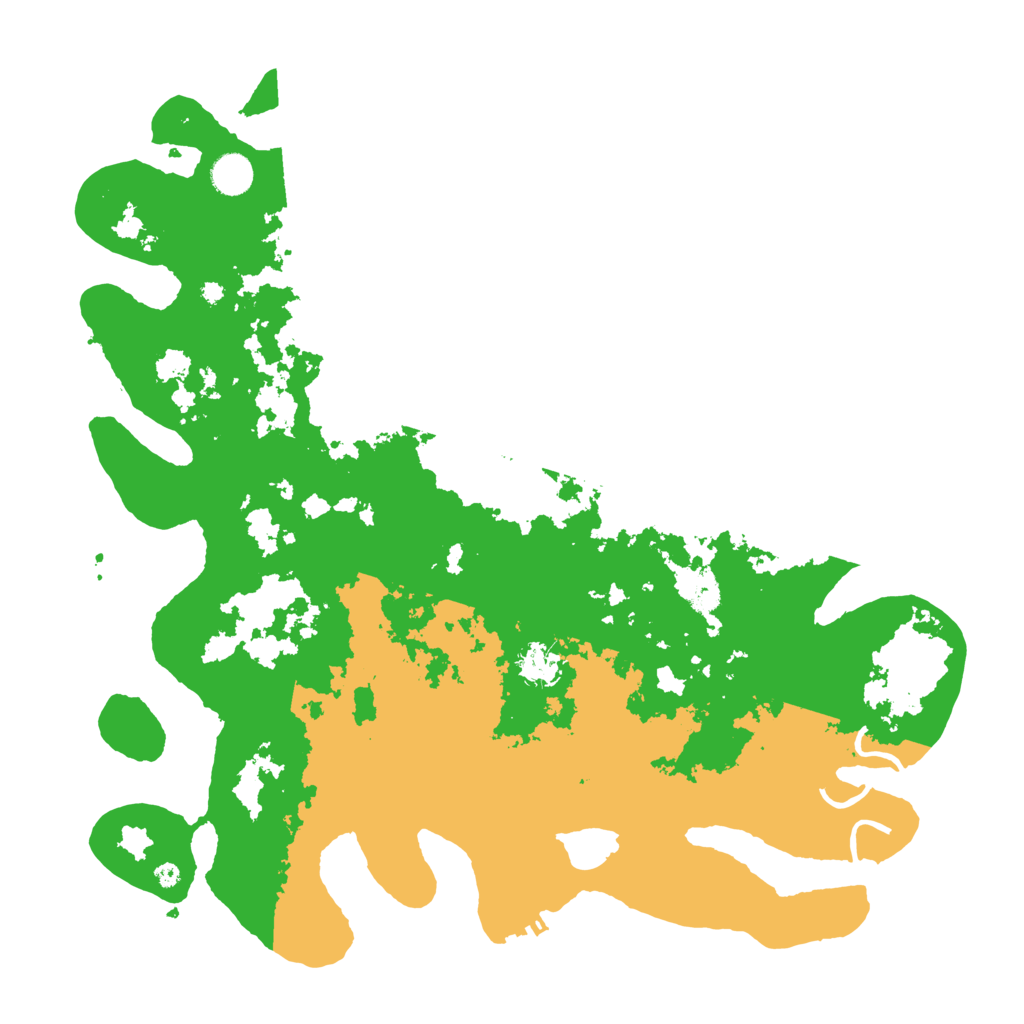 Biome Rust Map: Procedural Map, Size: 4300, Seed: 262362