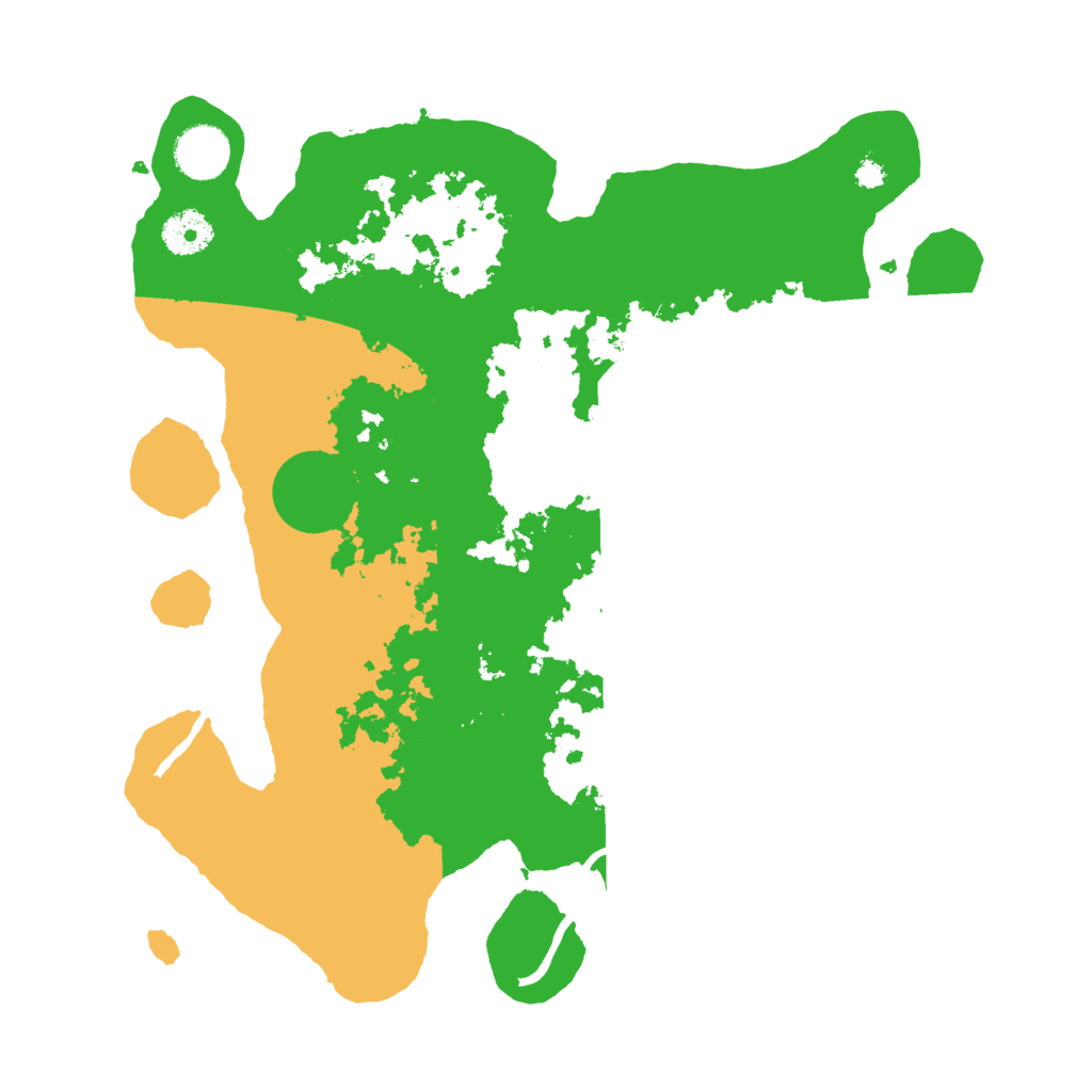 Biome Rust Map: Procedural Map, Size: 3500, Seed: 1775578368
