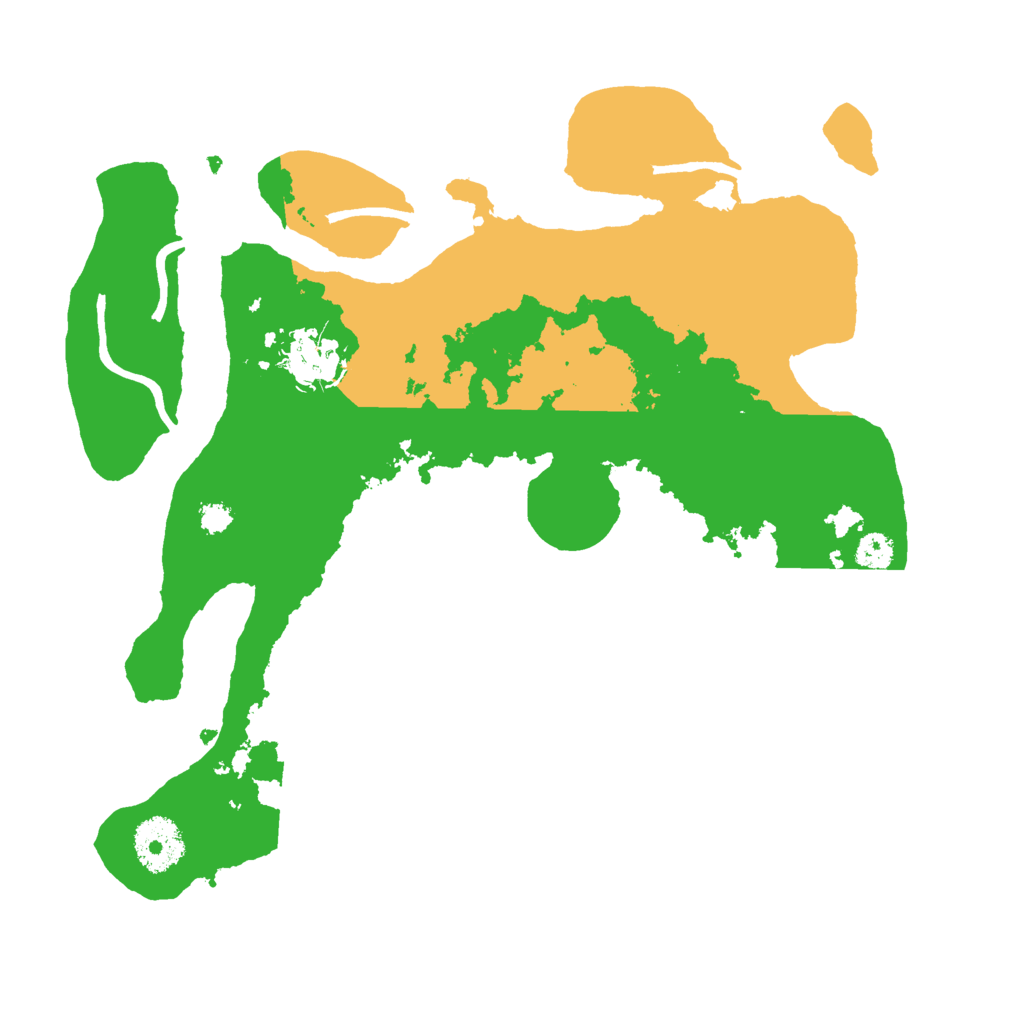 Biome Rust Map: Procedural Map, Size: 3000, Seed: 1400224455