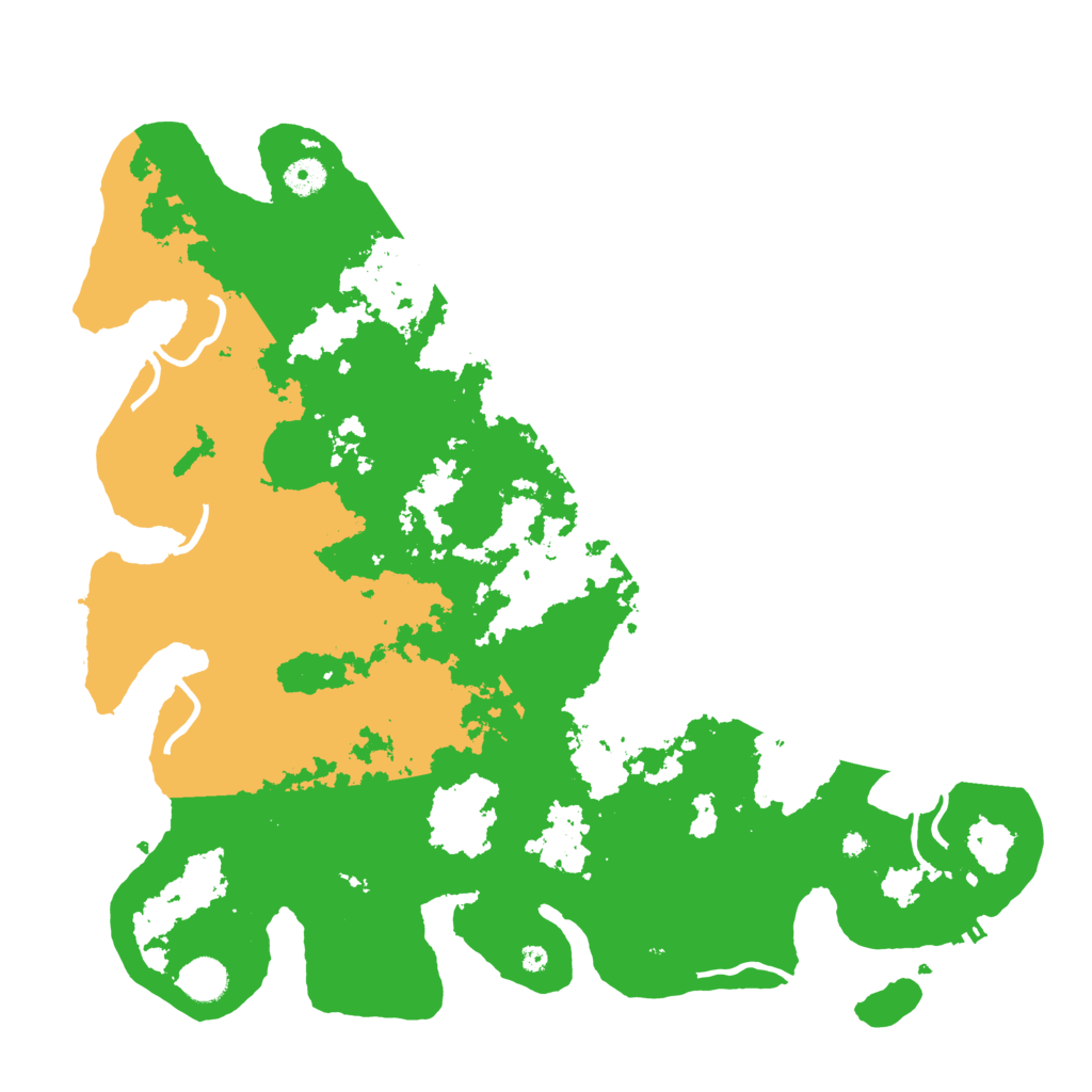 Biome Rust Map: Procedural Map, Size: 4250, Seed: 16541