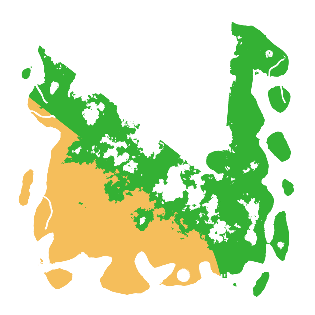 Biome Rust Map: Procedural Map, Size: 4250, Seed: 584114330