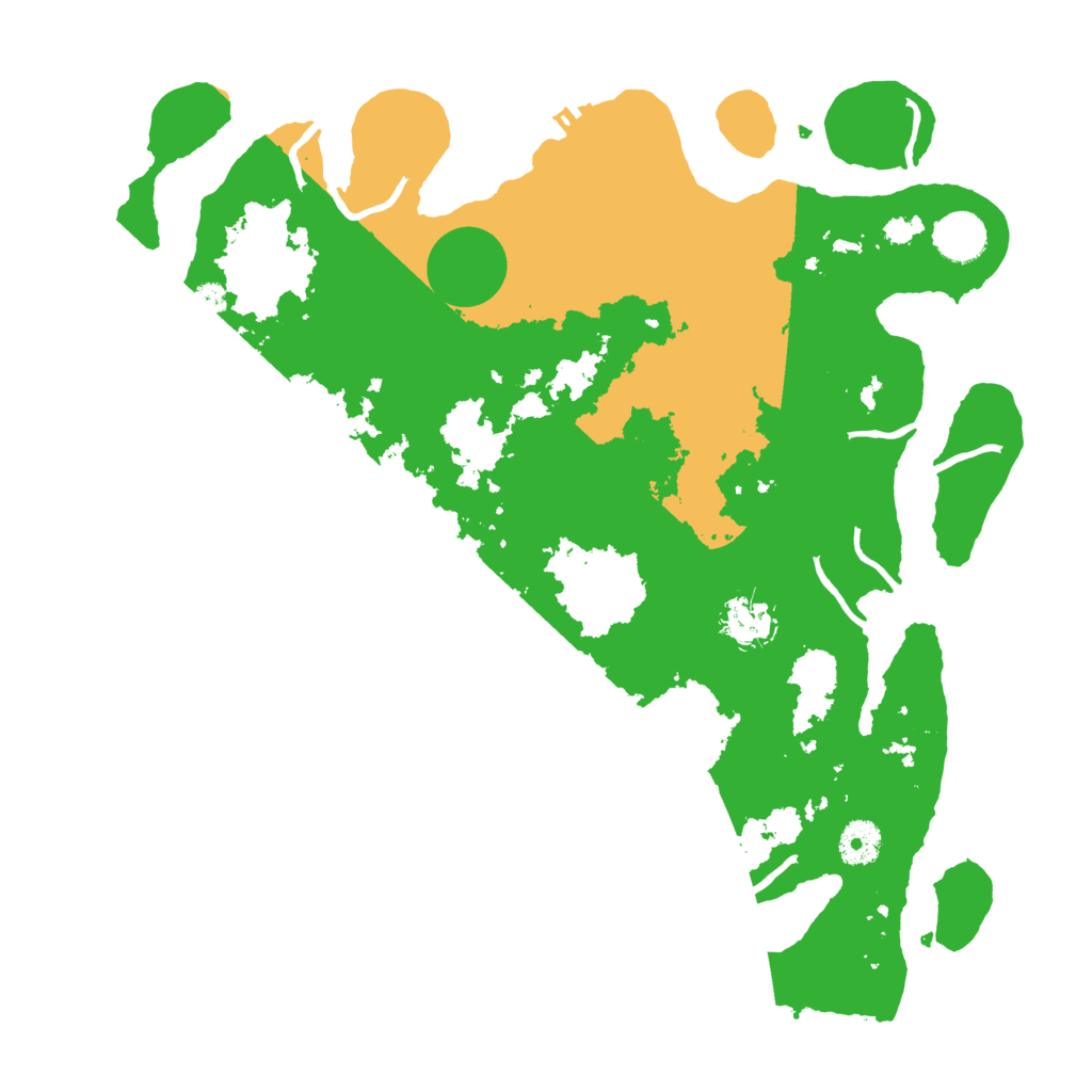 Biome Rust Map: Procedural Map, Size: 3750, Seed: 436363325