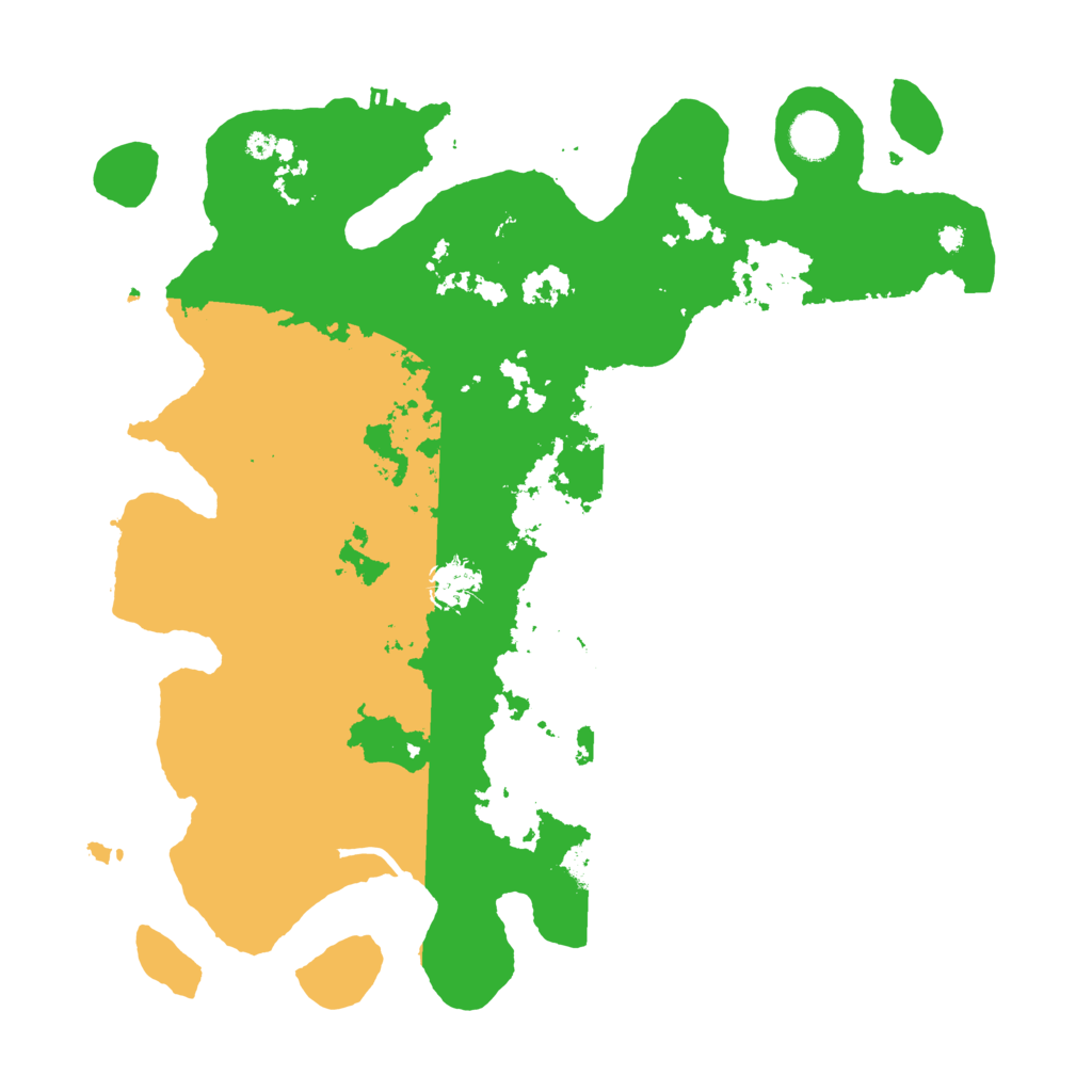 Biome Rust Map: Procedural Map, Size: 3900, Seed: 78559685