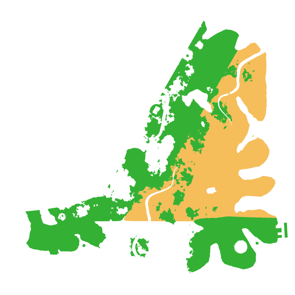 Biome Rust Map: Procedural Map, Size: 4000, Seed: 5192022