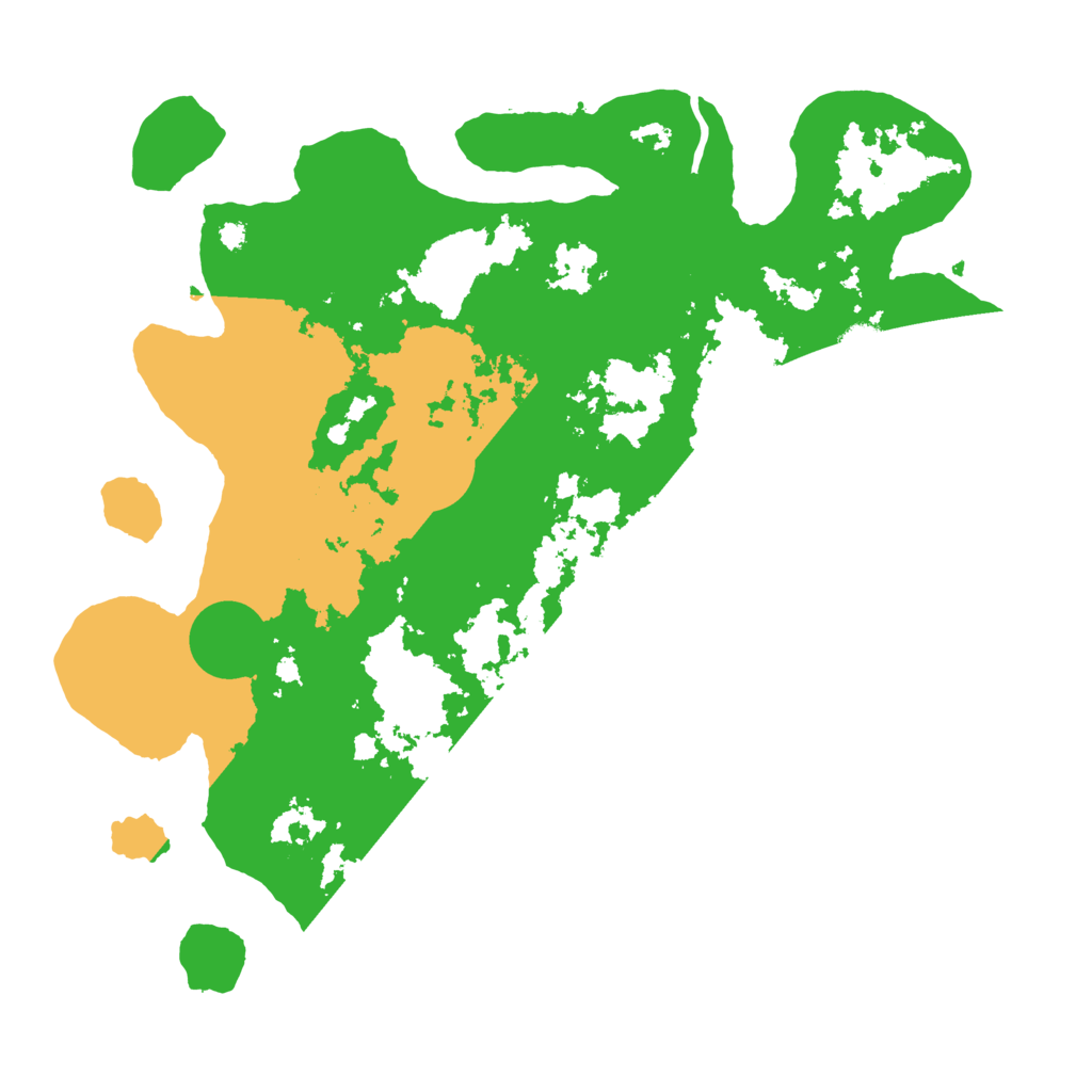 Biome Rust Map: Procedural Map, Size: 3700, Seed: 485973426