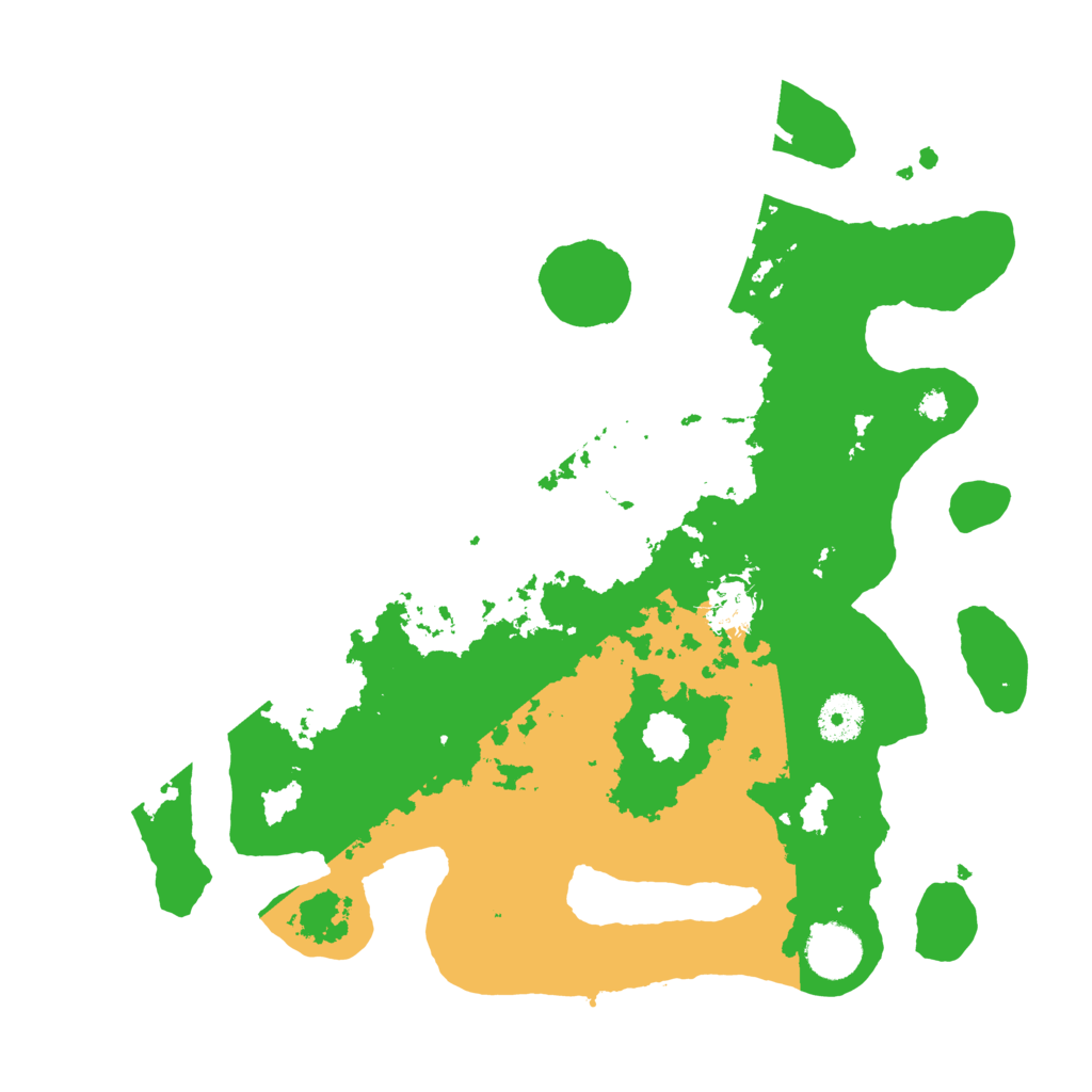 Biome Rust Map: Procedural Map, Size: 3500, Seed: 25364878